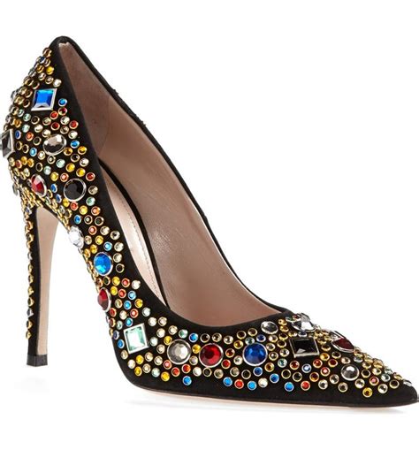 miu miu jeweled pumps|Women's pumps shoes .